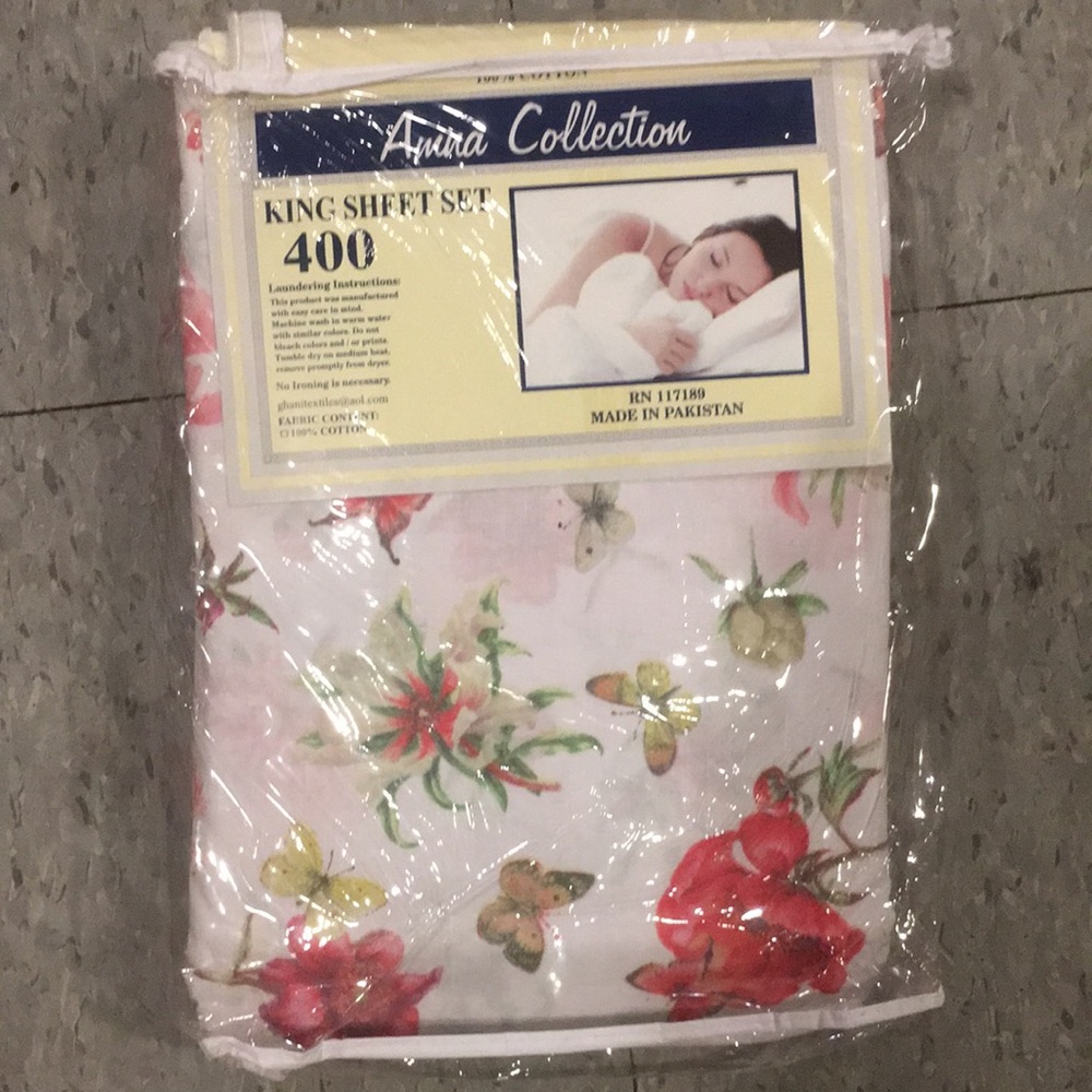 King flat sheet